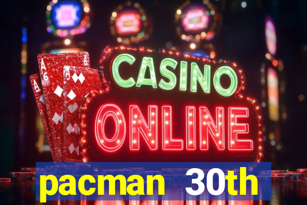 pacman 30th anniversary sonic
